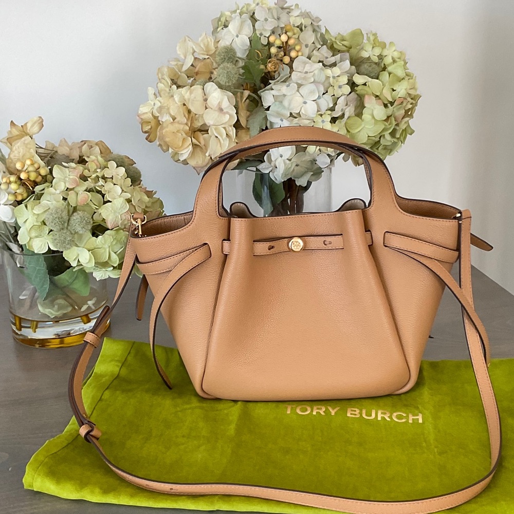 Tory Burch Small Romy Tote - Tiramisu
